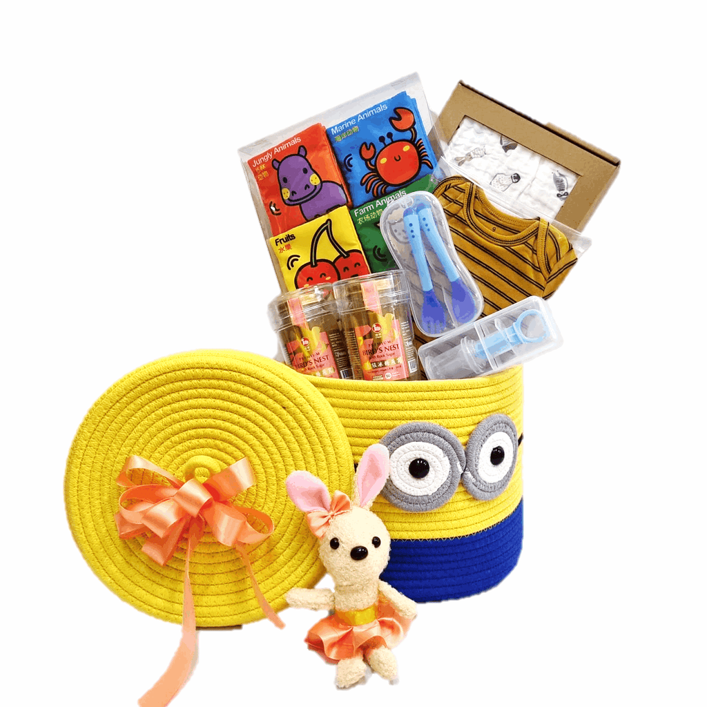 Cozy Baby Basket Hamper | B285 - Jade Valley Gifts & Floral Design Centre