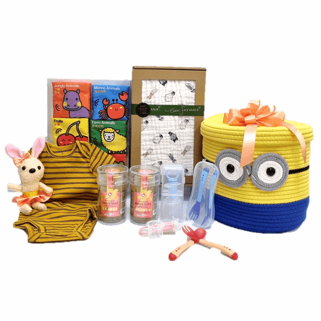 Cozy Baby Basket Hamper | B285 - Jade Valley Gifts & Floral Design Centre