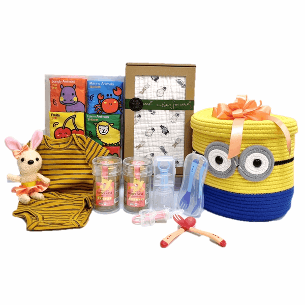 Cozy Baby Basket Hamper | B285 - Jade Valley Gifts & Floral Design Centre
