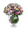 Eustoma, Carnations & Statics in Glass | TB141 - Jade Valley Gifts & Floral Design Centre