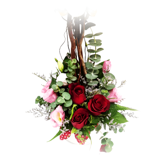 Ferrero Rochers with Flowers | GT242 - Jade Valley Gifts & Floral Design Centre