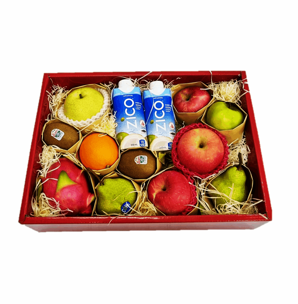 Fruits & Coconut Water | FF162 - Jade Valley Gifts & Floral Design Centre