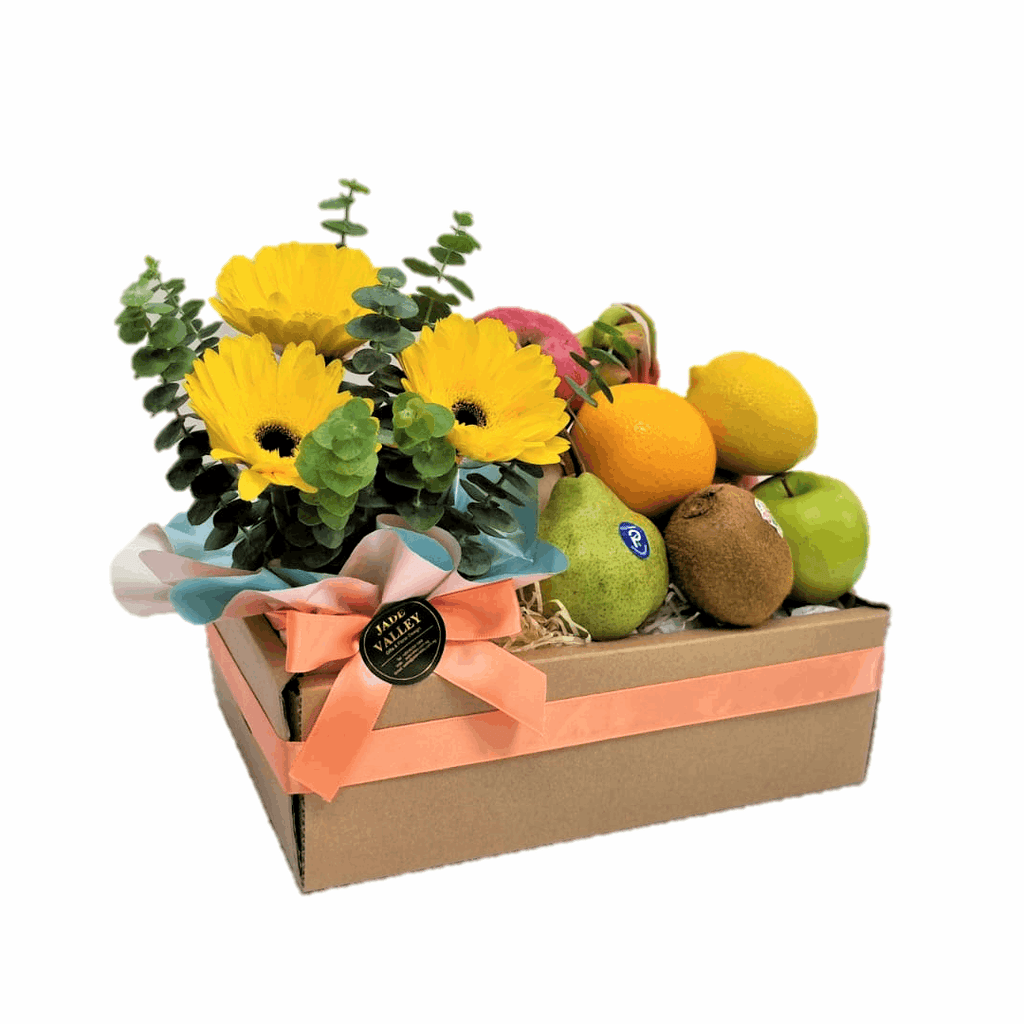 Fruits & Flowers Get Well Hamper | FF148 - Jade Valley Gifts & Floral Design Centre