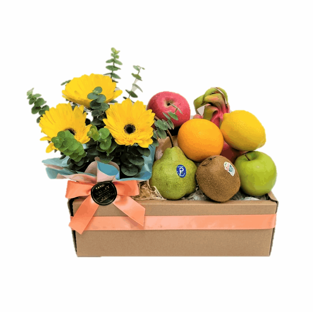 Fruits & Flowers Get Well Hamper | FF148 - Jade Valley Gifts & Floral Design Centre