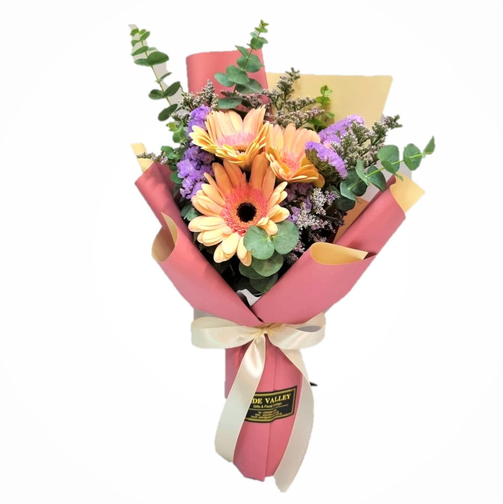 Gerbera Hand Bouquet | BQ158 - Jade Valley Gifts & Floral Design Centre