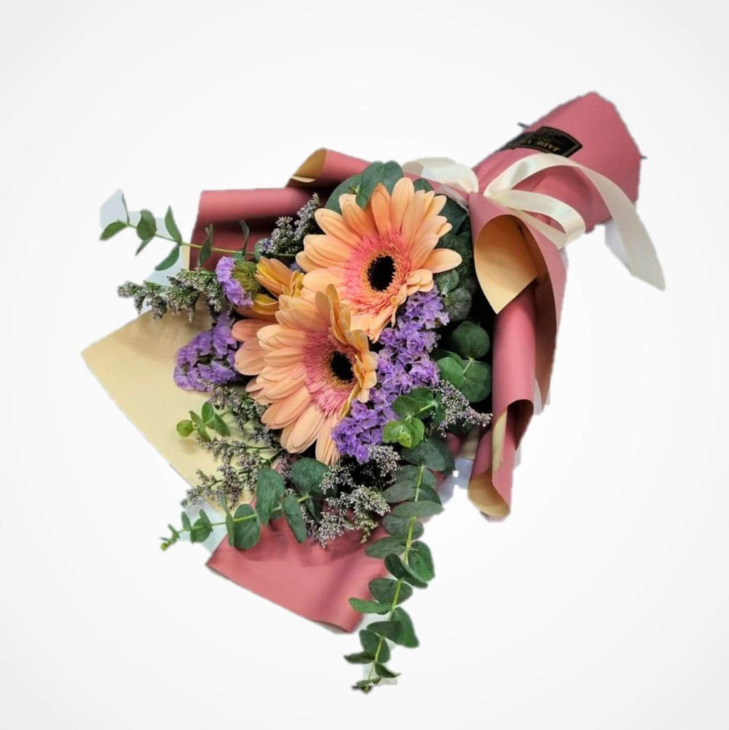 Gerbera Hand Bouquet | BQ158 - Jade Valley Gifts & Floral Design Centre