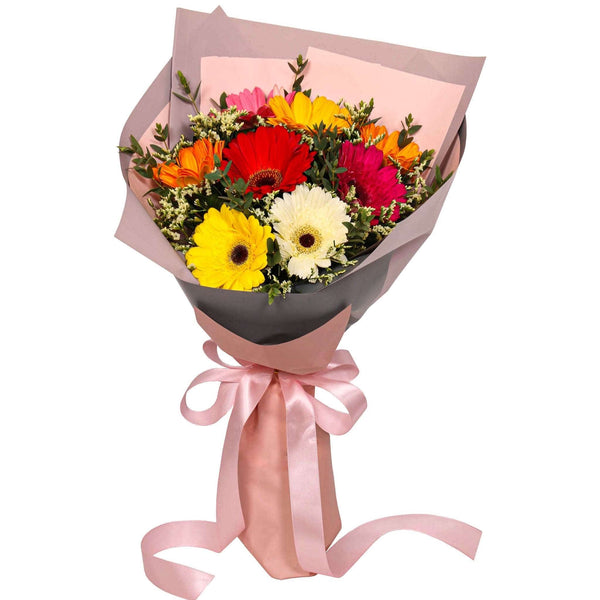 Hand Bouquet Gerbera Daisy | BQ115 - Jade Valley Gifts & Floral Design Centre