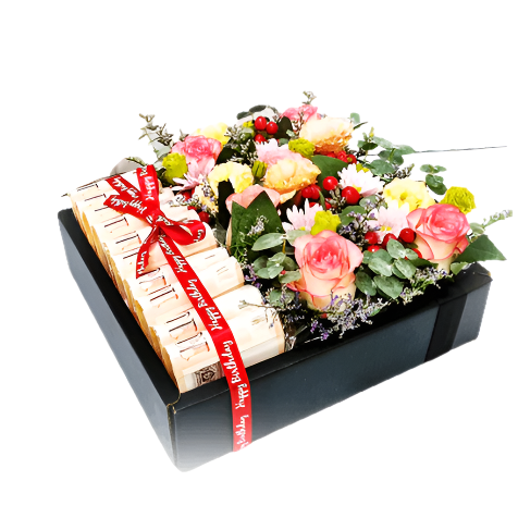 Money Box Flowers | MD102 - Jade Valley Gifts & Floral Design Centre