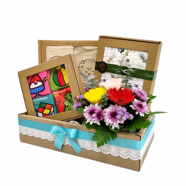 Organic Baby Hamper | B282 - Jade Valley Gifts & Floral Design Centre
