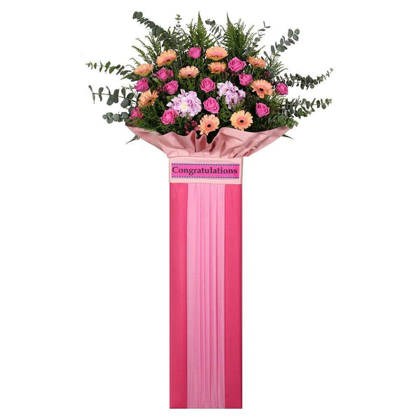 Pink Daisies Grand Opening Stand | FO210 - Jade Valley Gifts & Floral Design Centre