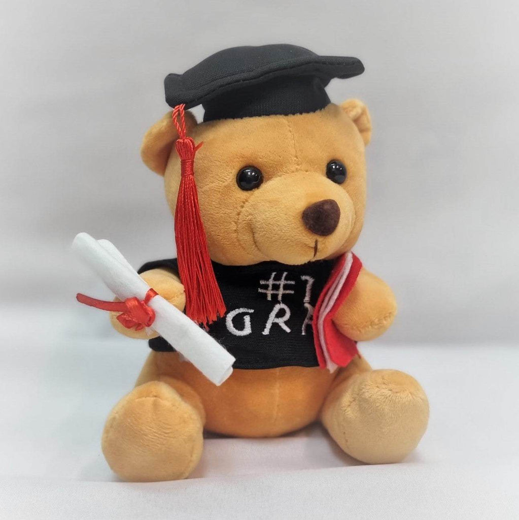 Sunflower Hand Bouquet with Graduation Bear Opt | BQ144 - Jade Valley Gifts & Floral Design Centre