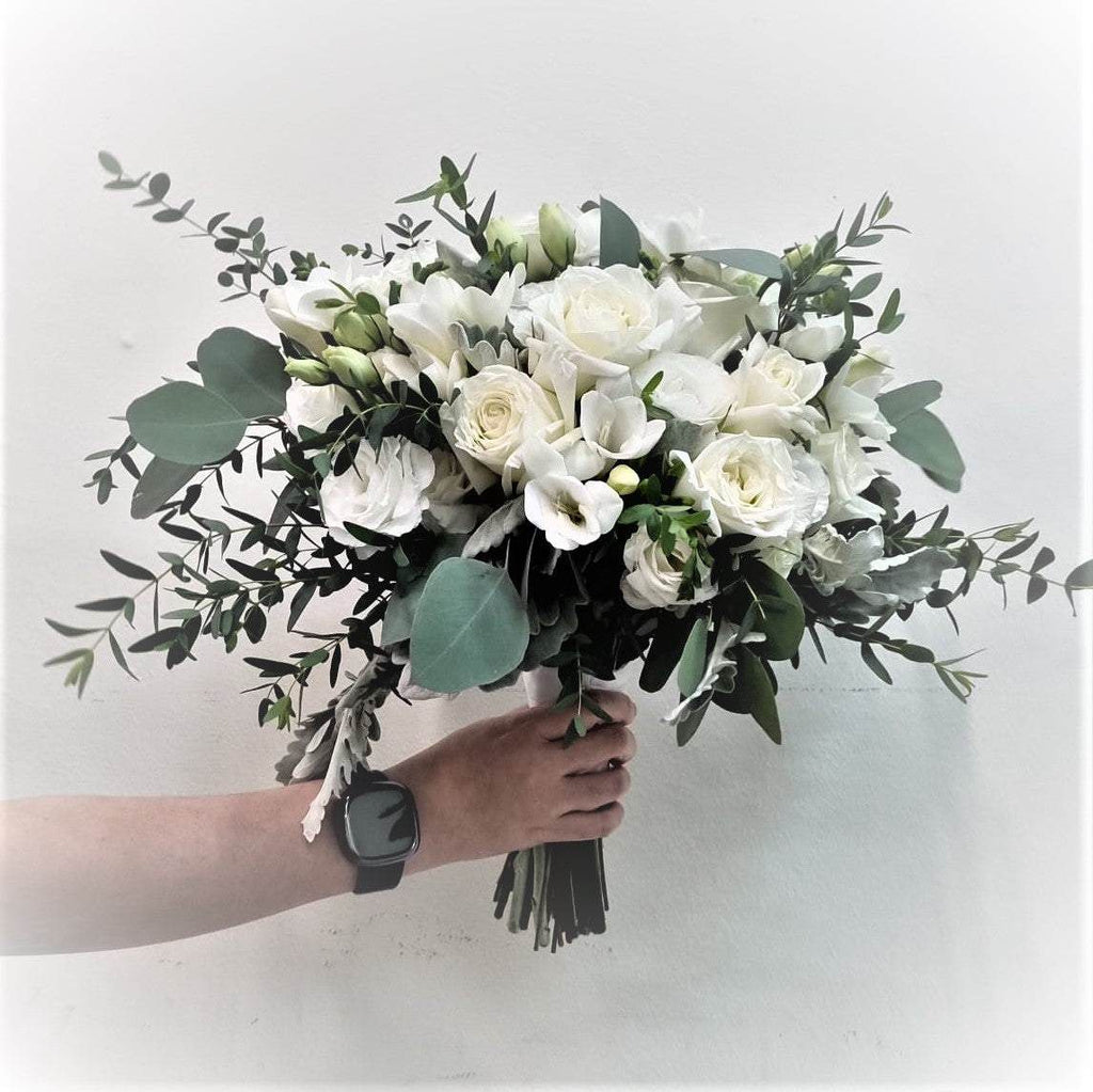 Wedding Bridal Bouquet with Corsages | WDB21 - Jade Valley Gifts & Floral Design Centre