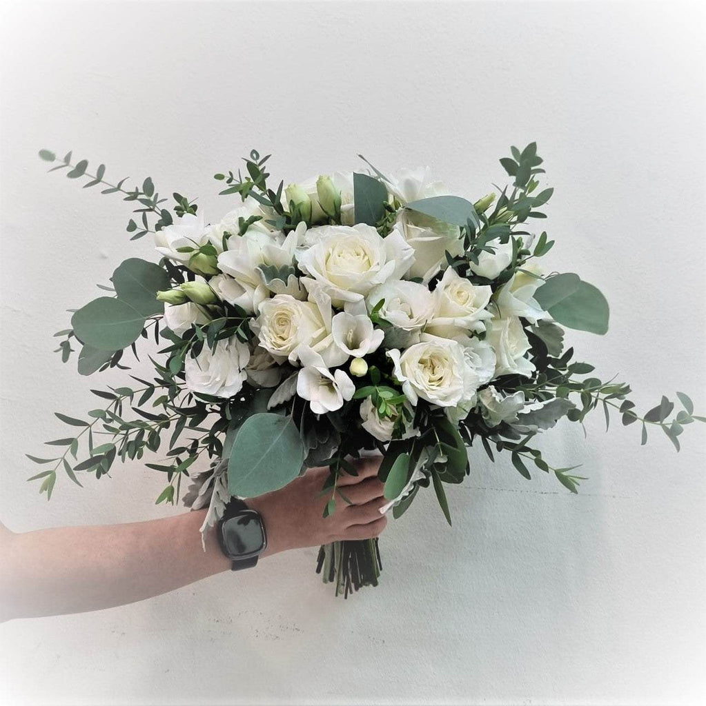 Wedding Bridal Bouquet with Corsages | WDB21 - Jade Valley Gifts & Floral Design Centre