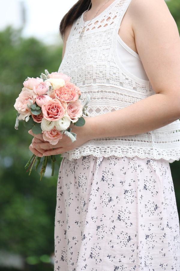 Wedding Bridal Bouquet with Corsages | WDB26 - Jade Valley Gifts & Floral Design Centre