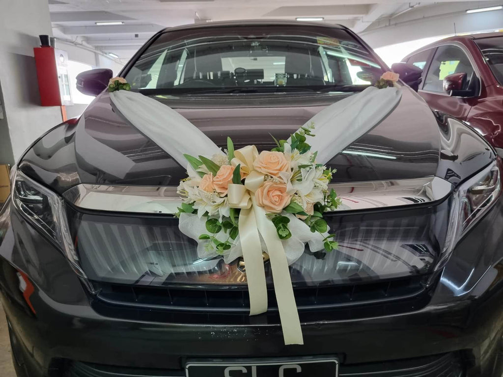 Wedding Car Decor | WDG3 - Jade Valley Gifts & Floral Design Centre