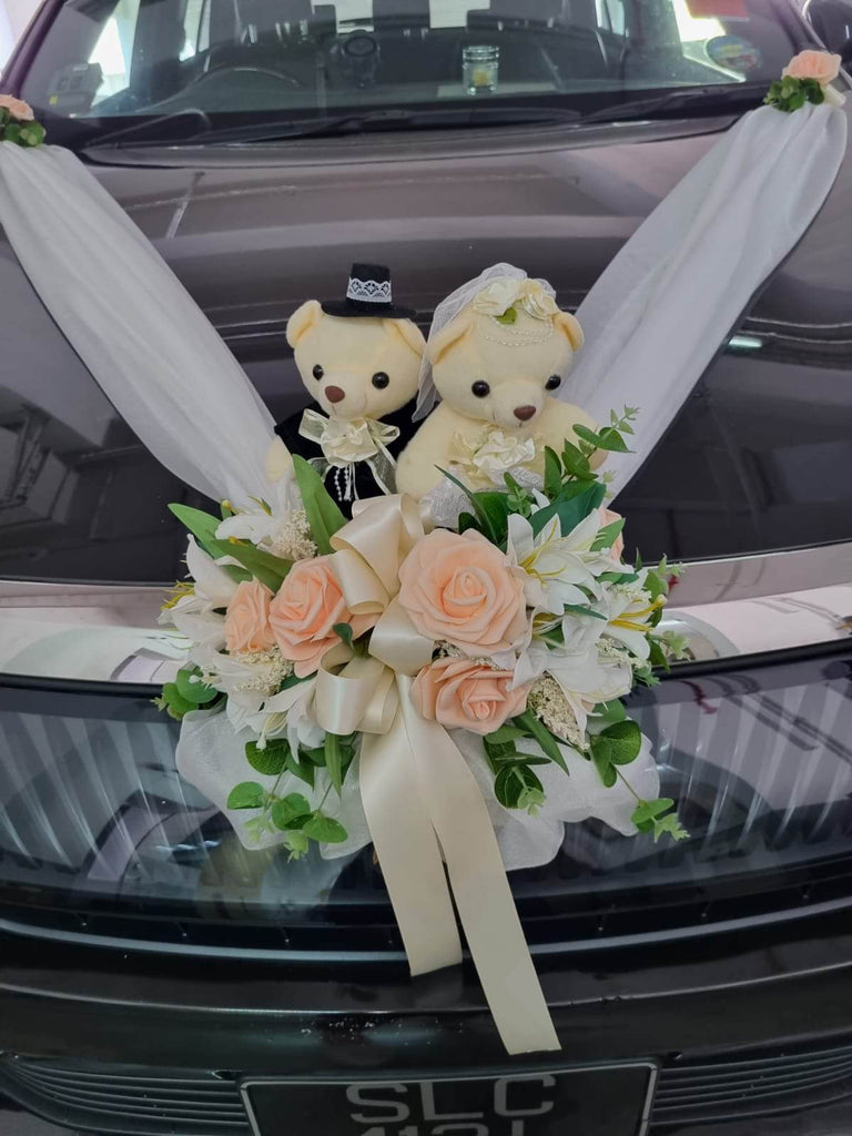 Wedding Car Decor | WDG3 - Jade Valley Gifts & Floral Design Centre