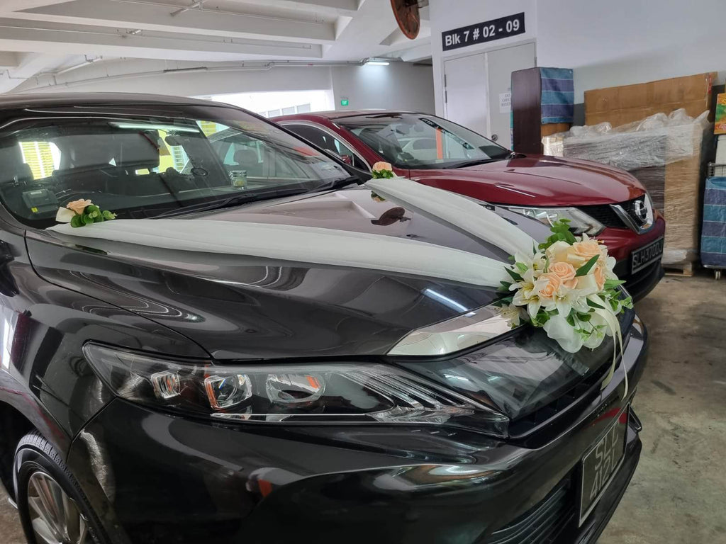 Wedding Car Decor | WDG3 - Jade Valley Gifts & Floral Design Centre