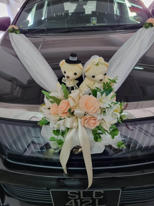Wedding Car Decor | WDG3 - Jade Valley Gifts & Floral Design Centre