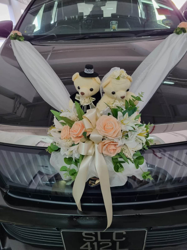 Wedding Car Decor | WDG3 - Jade Valley Gifts & Floral Design Centre