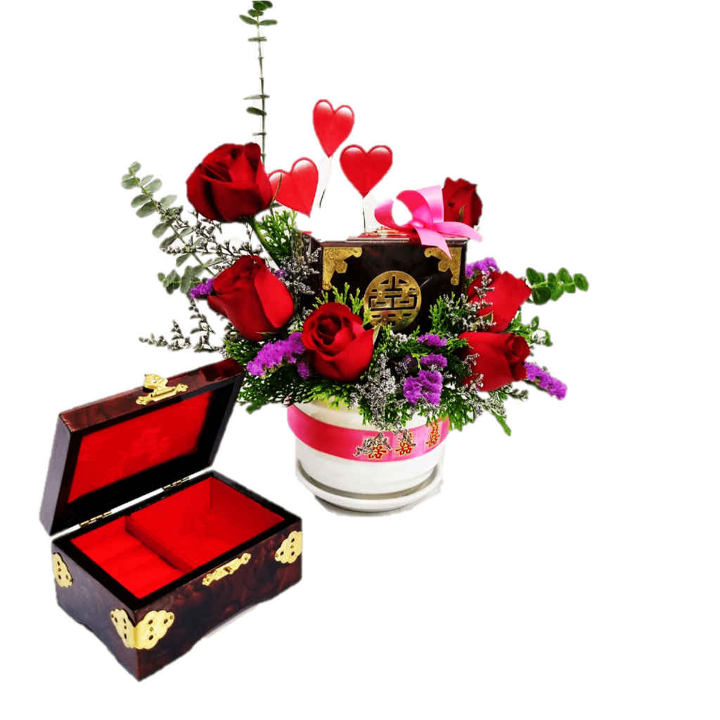 Wedding Gifts Hamper | GT250 - Jade Valley Gifts & Floral Design Centre