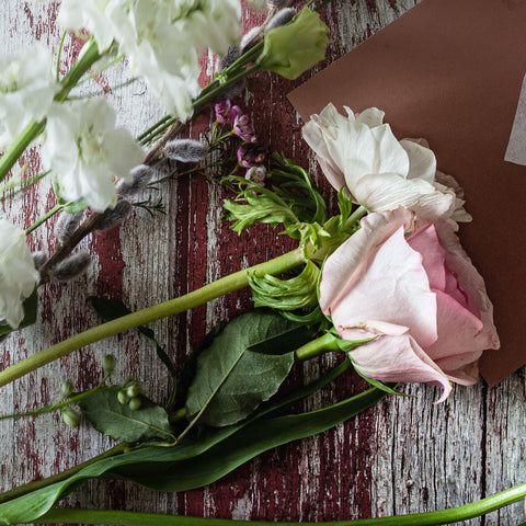 Fresh Cut Flower Table Arrangements