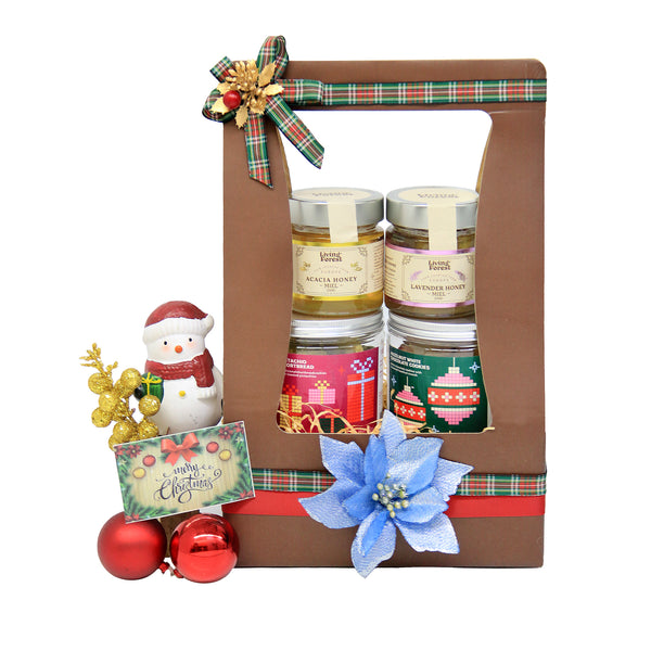 Christmas Cookies & Honey | MA25 - Jade Valley Gifts & Floral Design Centre