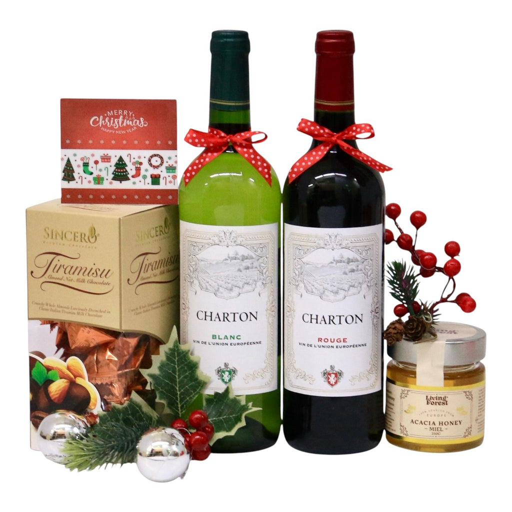 Christmas Floral & Wine | MA59 - Jade Valley Gifts & Floral Design Centre