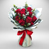 Valentine's Day Rose Bouquet | 10 Fresh Cut Stalks | VT1 - Jade Valley Gifts & Floral Design Centre