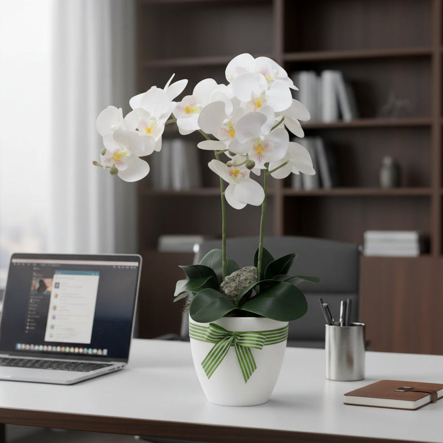 Artificial Oriental Orchid  | ART57 - Jade Valley Gifts & Floral Design Centre