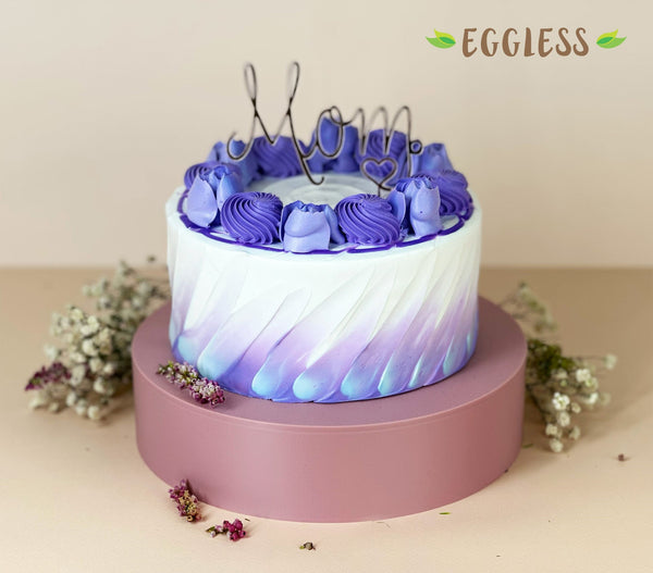 Mother's Day Cake with Floral Hand Bouquet | GT226 - Jade Valley Gifts & Floral Design Centre