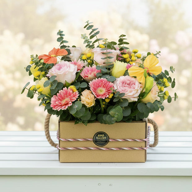 Mix Flowers Arrangement | TB131 - Jade Valley Gifts & Floral Design Centre