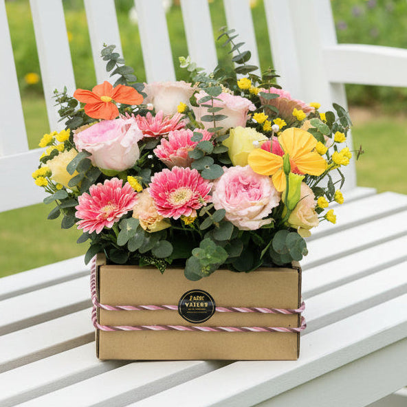Mix Flowers Arrangement | TB131 - Jade Valley Gifts & Floral Design Centre