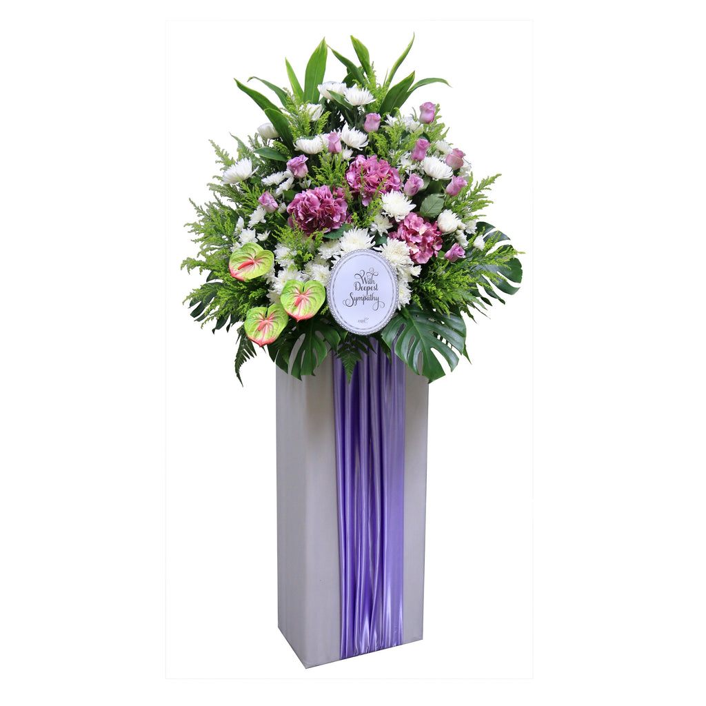 Condolence Flower Funeral Wreath | W646 - Jade Valley Gifts & Floral Design Centre