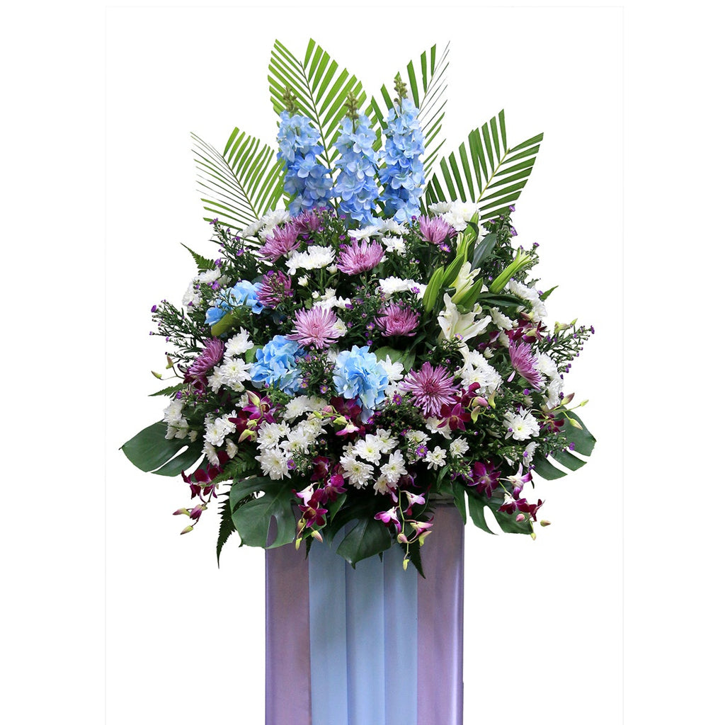 Condolence Flower Funeral Wreath | W644 - Jade Valley Gifts & Floral Design Centre