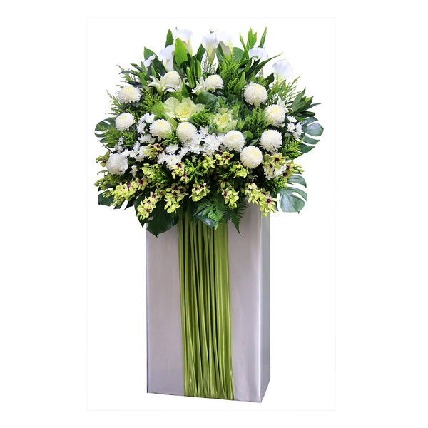 Premium Funeral Flowers: Large Arrangement | W648 - Jade Valley Gifts & Floral Design Centre
