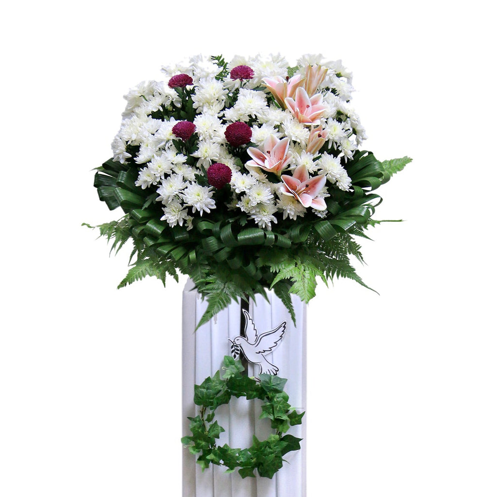Condolences Wreath | W463 - Jade Valley Gifts & Floral Design Centre