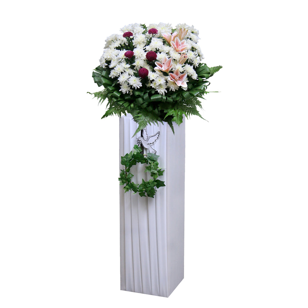 Condolences Wreath | W463 - Jade Valley Gifts & Floral Design Centre