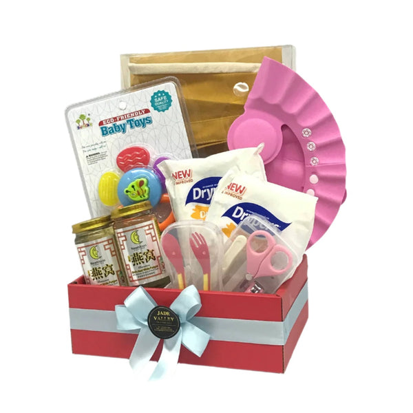 Baby Hamper with New Moon Bird's Nest | B289 - Jade Valley Gifts & Floral Design Centre