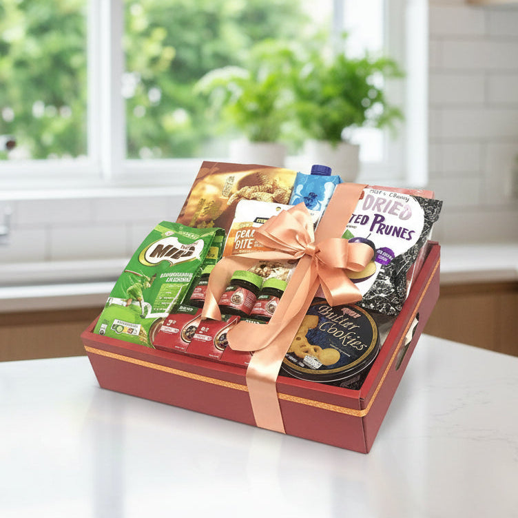 Health Foods Get Well Hamper | HF247 - Jade Valley Gifts & Floral Design Centre
