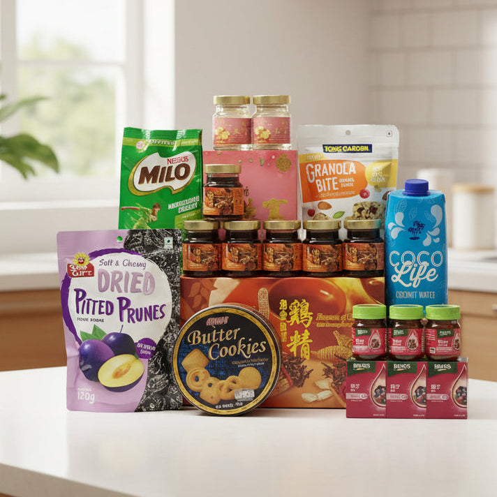 Health Foods Get Well Hamper | HF247 - Jade Valley Gifts & Floral Design Centre