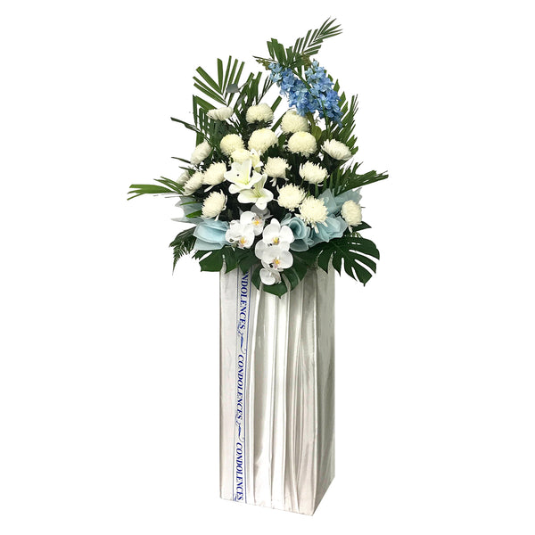 Condolence Flower Funeral Wreath | W642 - Jade Valley Gifts & Floral Design Centre