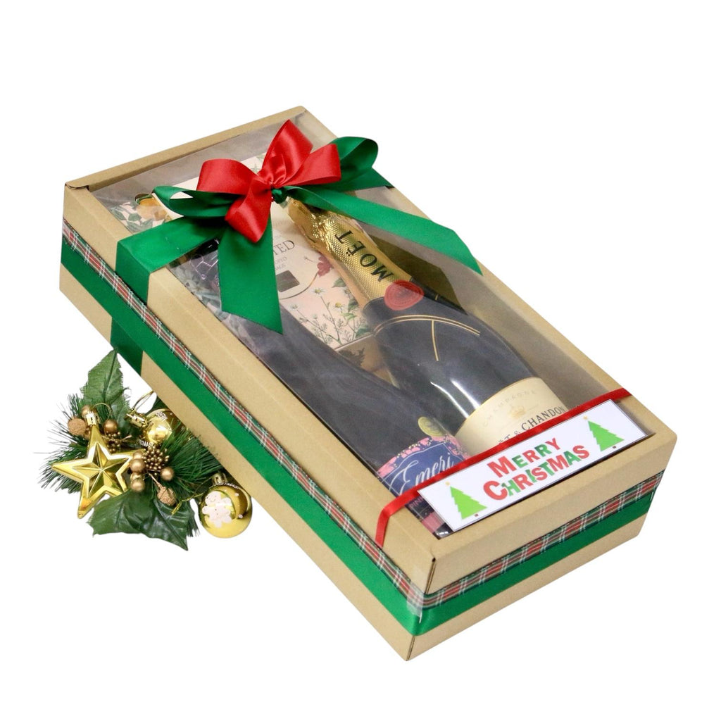 Christmas Champage & Honey  | MA57 - Jade Valley Gifts & Floral Design Centre