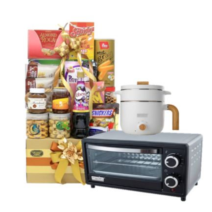 Hari Raya Hamper+Oven+Cooker |RE112 - Jade Valley Gifts & Floral Design Centre