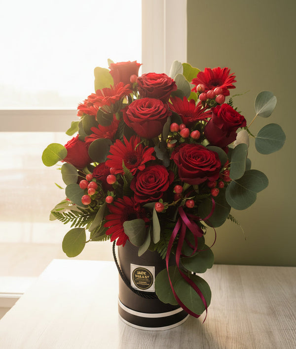 Mini Orange Roses |TB156 - Jade Valley Gifts & Floral Design Centre