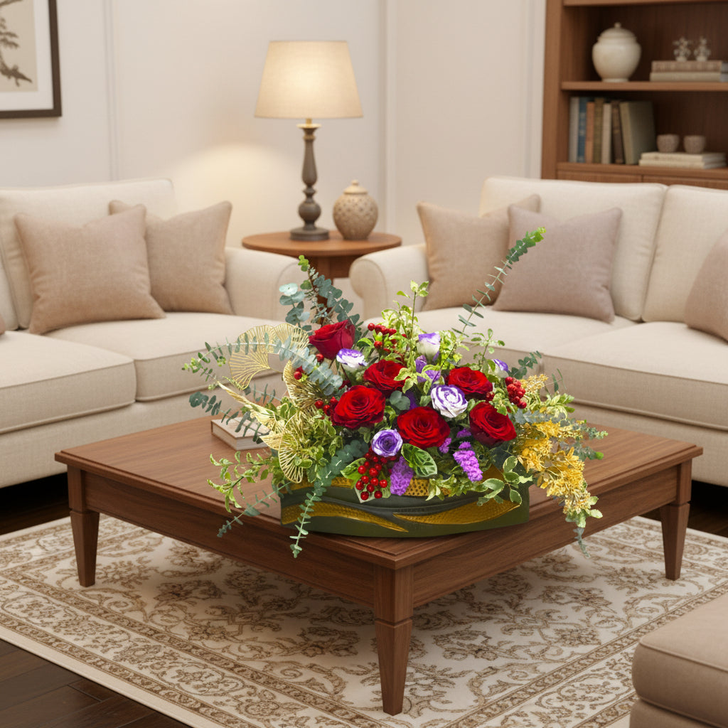 Hari Raya Roses Flowers | RF81 - Jade Valley Gifts & Floral Design Centre