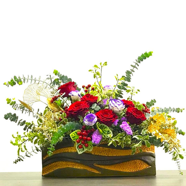 Hari Raya Roses Flowers | RF81 - Jade Valley Gifts & Floral Design Centre