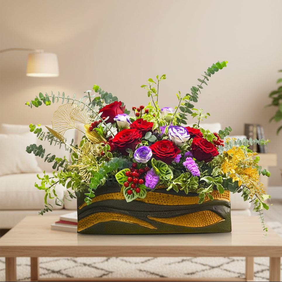 Hari Raya Roses Flowers | RF81 - Jade Valley Gifts & Floral Design Centre