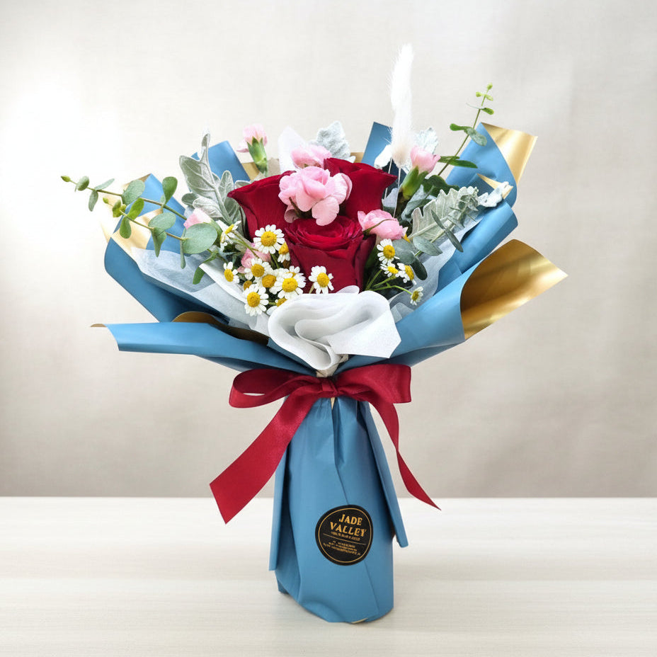 Roses Bouquet | MD107 - Jade Valley Gifts & Floral Design Centre