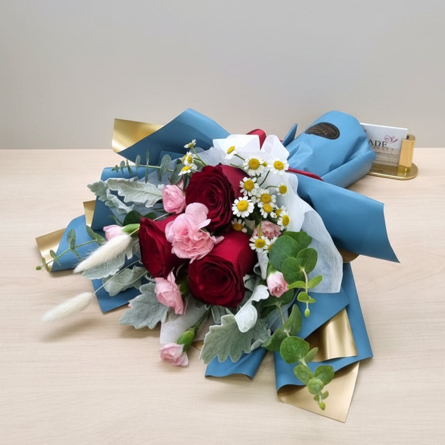 Roses Bouquet | MD107 - Jade Valley Gifts & Floral Design Centre