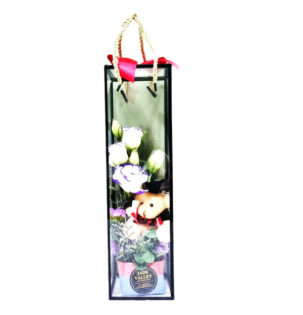 Graduation Flowers and Graduation Bear | GT261 - Jade Valley Gifts & Floral Design Centre